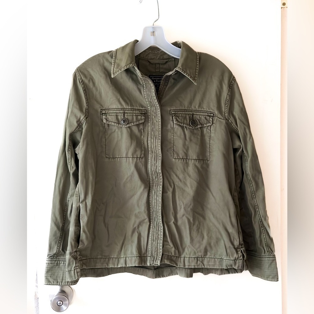 Abercrombie & Fitch Military Green Jacket